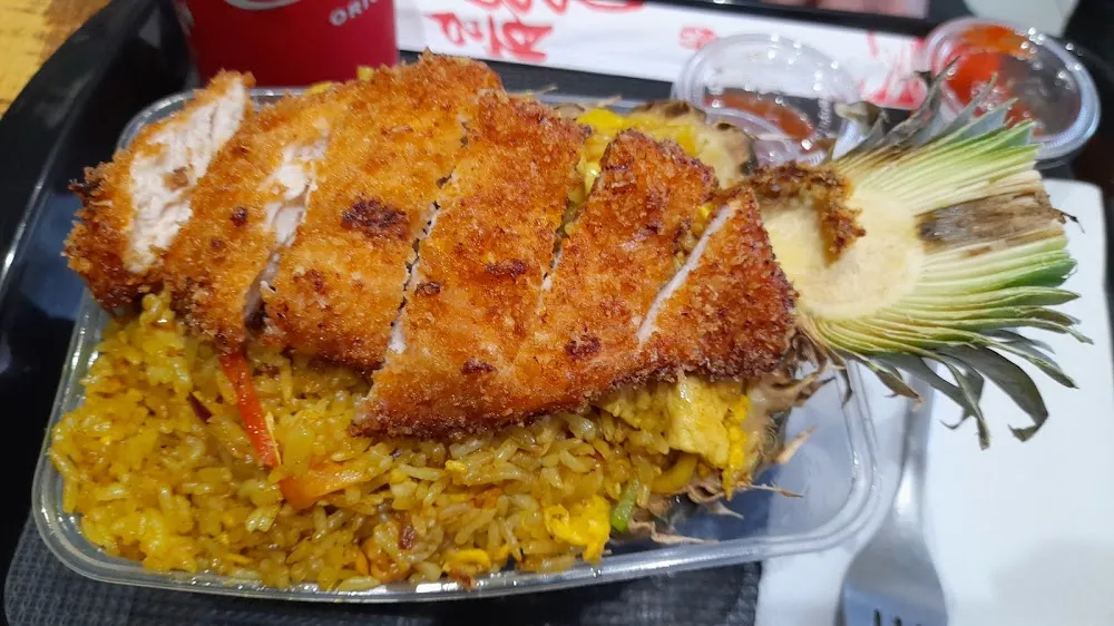 Ananas Poulet Croustillant